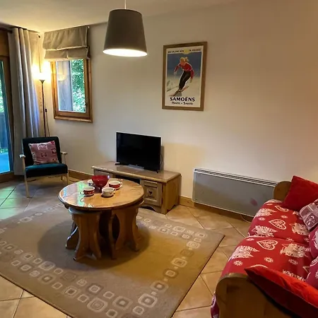 T4 Duplex A Samoens, Standing Avec Balcon & Parking Prive - Fr-1-629-149 Samoëns